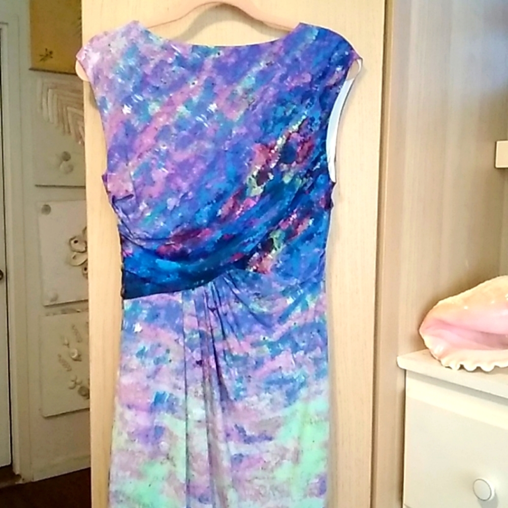 Suzi Chin for Maggy boutique  Dress sz 10 - Picture 3 of 4